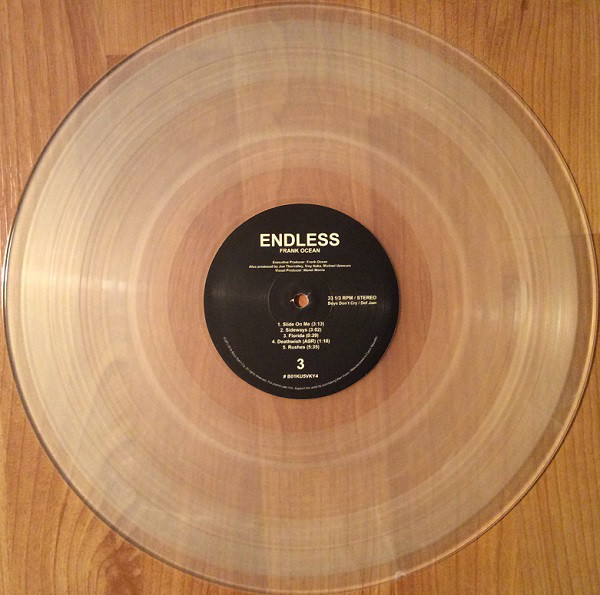 Frank Ocean - Endless - New Vinyl - High-Fidelity Vinyl Records and 