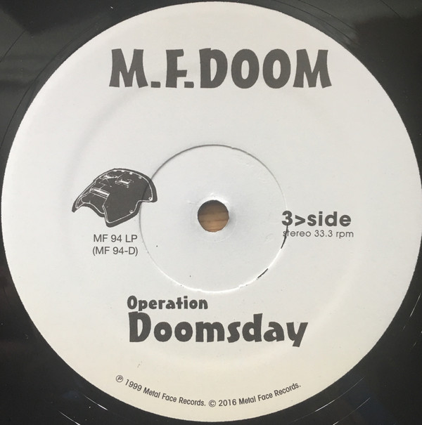 MF Doom - Operation: Doomsday - New Vinyl - High-Fidelity Vinyl