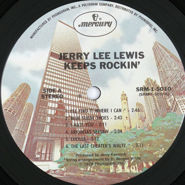 Jerry Lee Lewis - Keeps Rockin' - Used Vinyl - High-Fidelity Vinyl ...