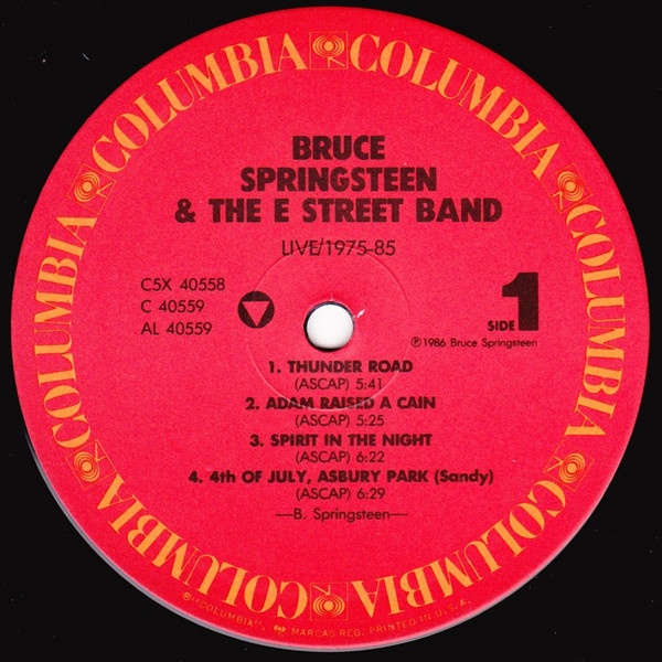 badning Anholdelse nødsituation Bruce Springsteen & The E-Street Band - Live / 1975-85 - Used Vinyl -  High-Fidelity Vinyl Records and Hi-Fi Equipment Hollywood Los Angeles CA